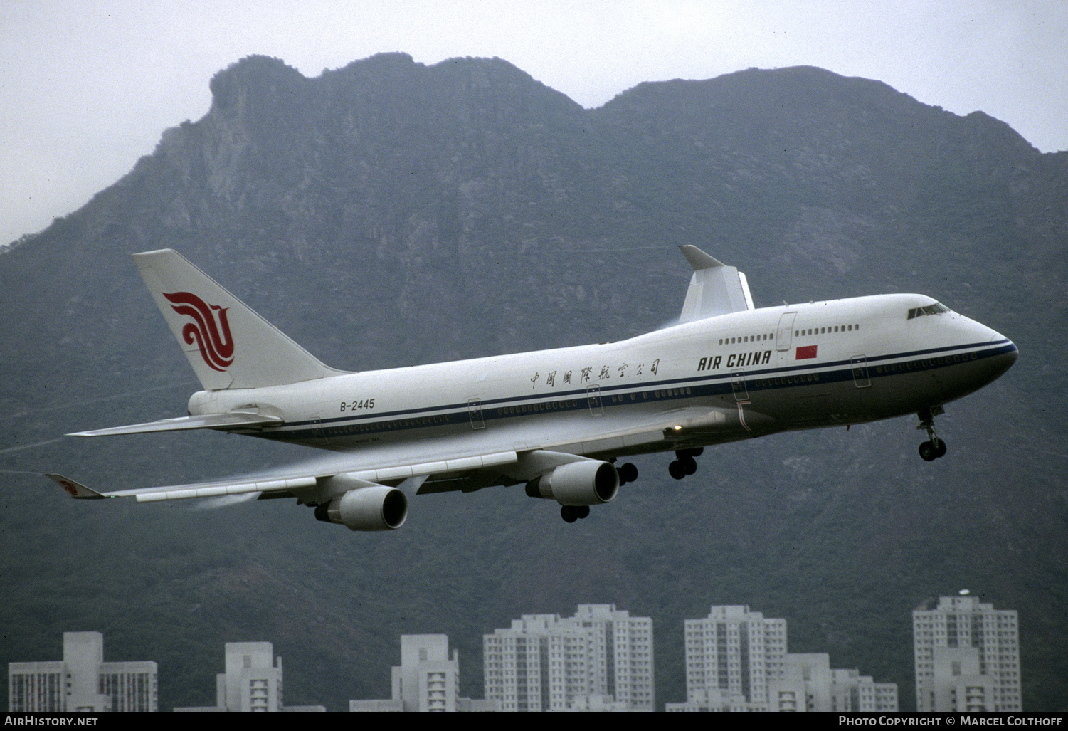 Aircraft Photo of B-2445 | Boeing 747-4J6 | Air China | AirHistory.net #274392