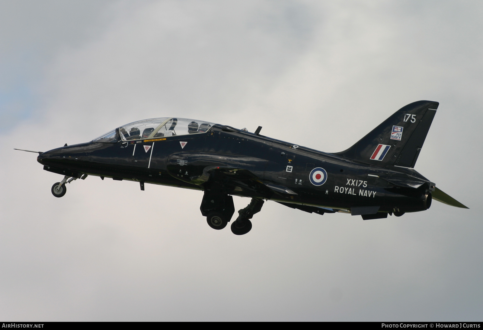Aircraft Photo of XX175 | British Aerospace Hawk T.1 | UK - Navy | AirHistory.net #274445