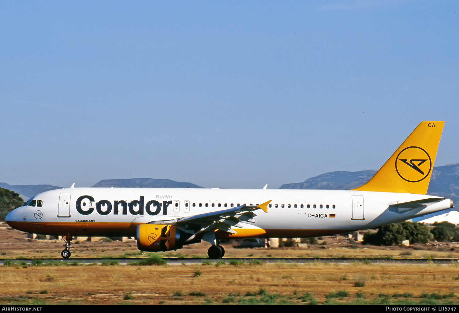 Aircraft Photo of D-AICA | Airbus A320-212 | Condor Berlin | AirHistory.net #274450