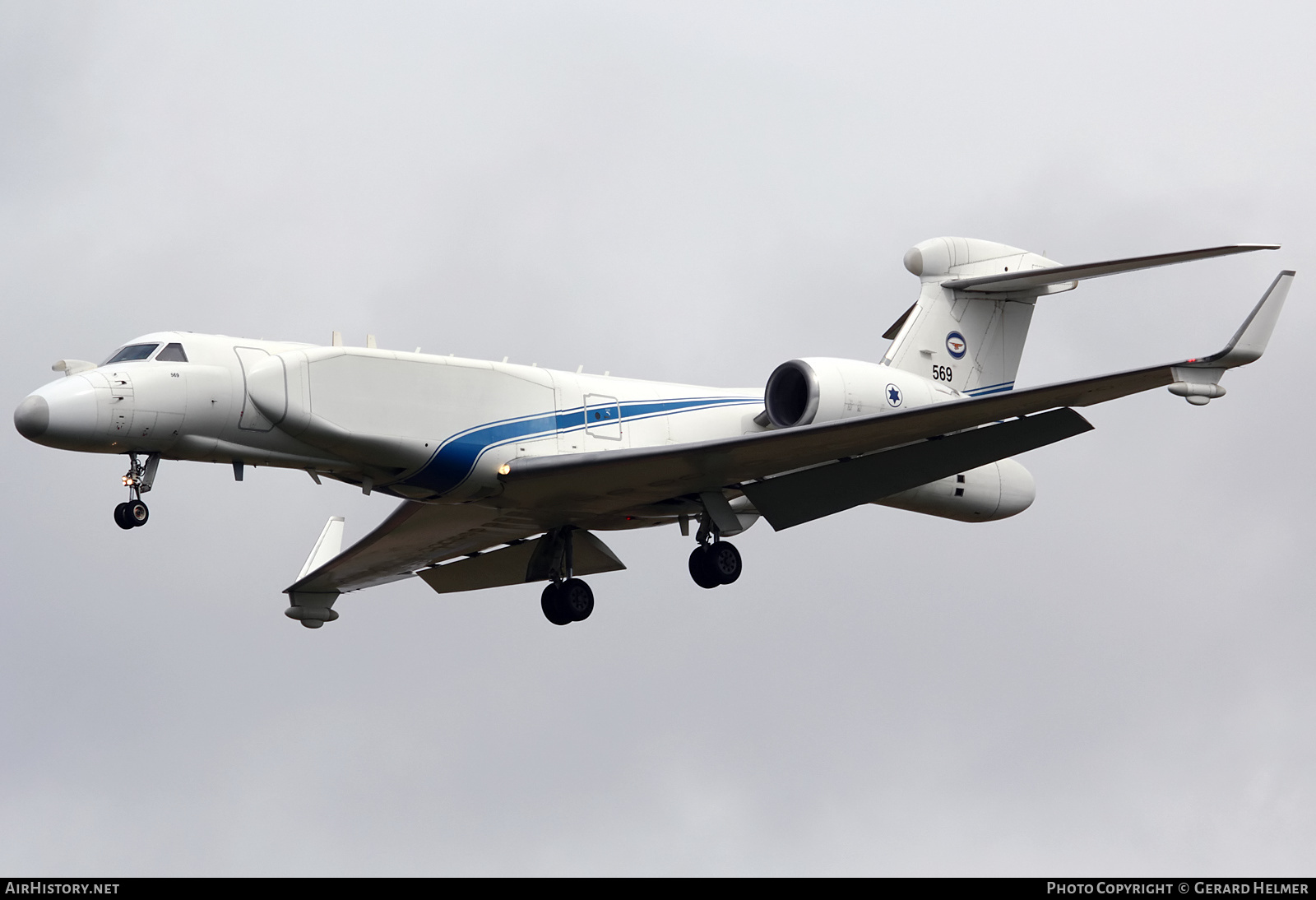 Aircraft Photo of 569 | Gulfstream Aerospace G-V-SP Gulfstream G550 Eitam | Israel - Air Force | AirHistory.net #274451