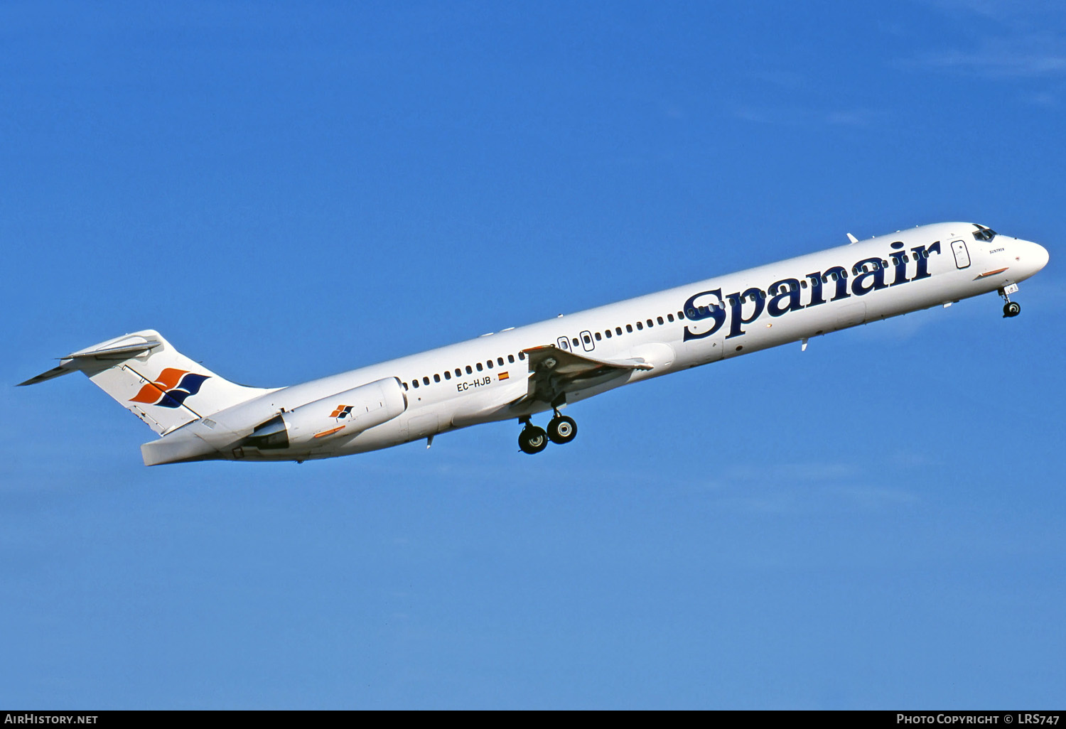 Aircraft Photo of EC-HJB | McDonnell Douglas MD-82 (DC-9-82) | Spanair | AirHistory.net #274460