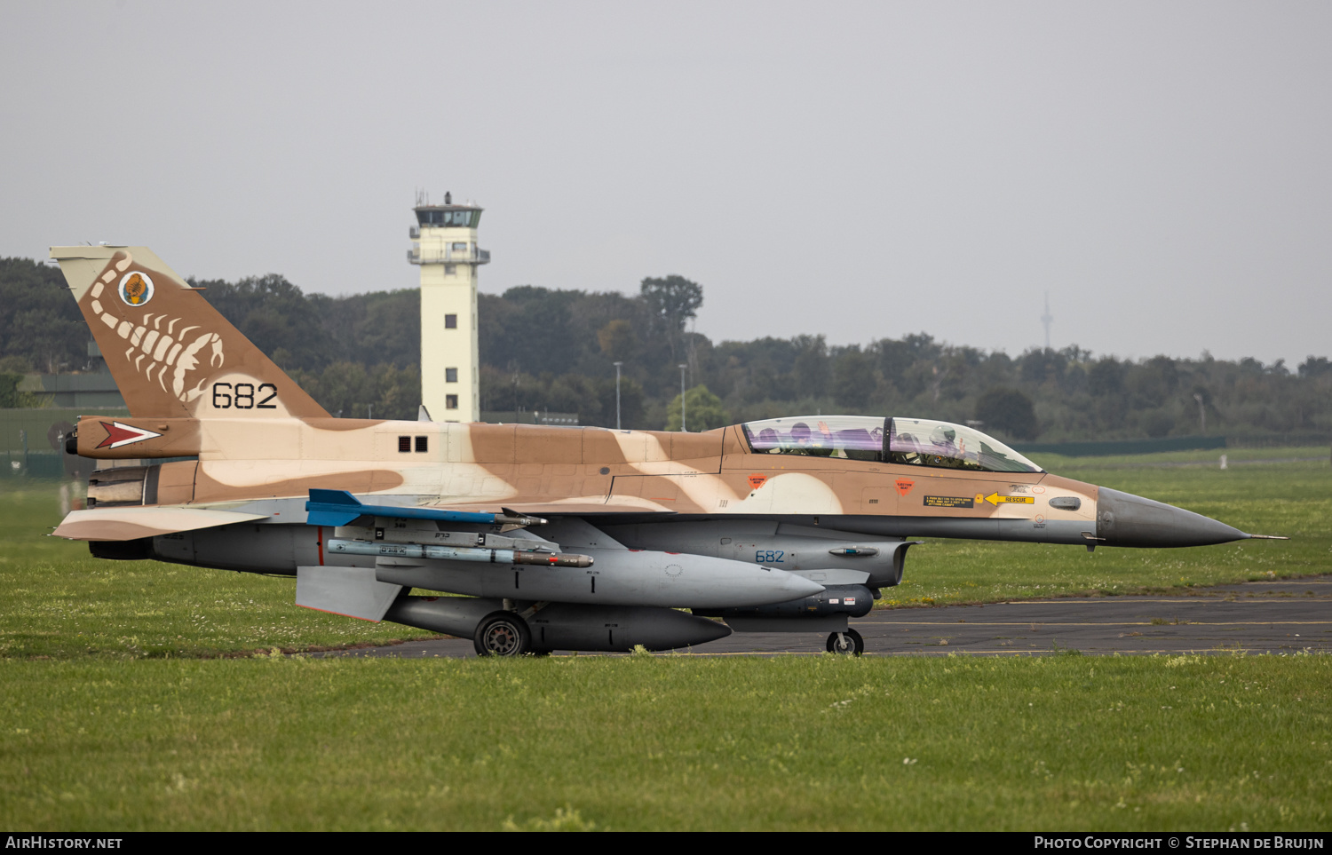 Aircraft Photo of 682 | General Dynamics F-16D Barak | Israel - Air Force | AirHistory.net #274465