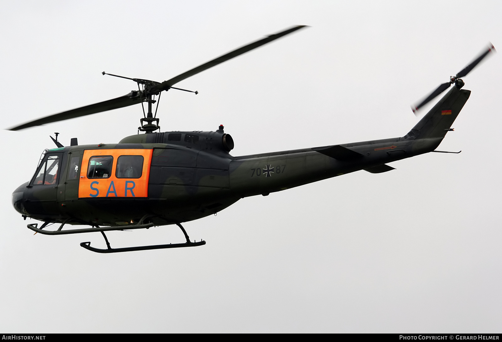 Aircraft Photo of 7087 | Bell UH-1D Iroquois | Germany - Air Force | AirHistory.net #274476