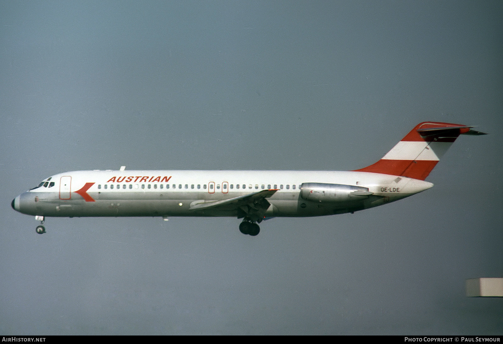 Aircraft Photo of OE-LDE | McDonnell Douglas DC-9-32 | Austrian Airlines | AirHistory.net #274480
