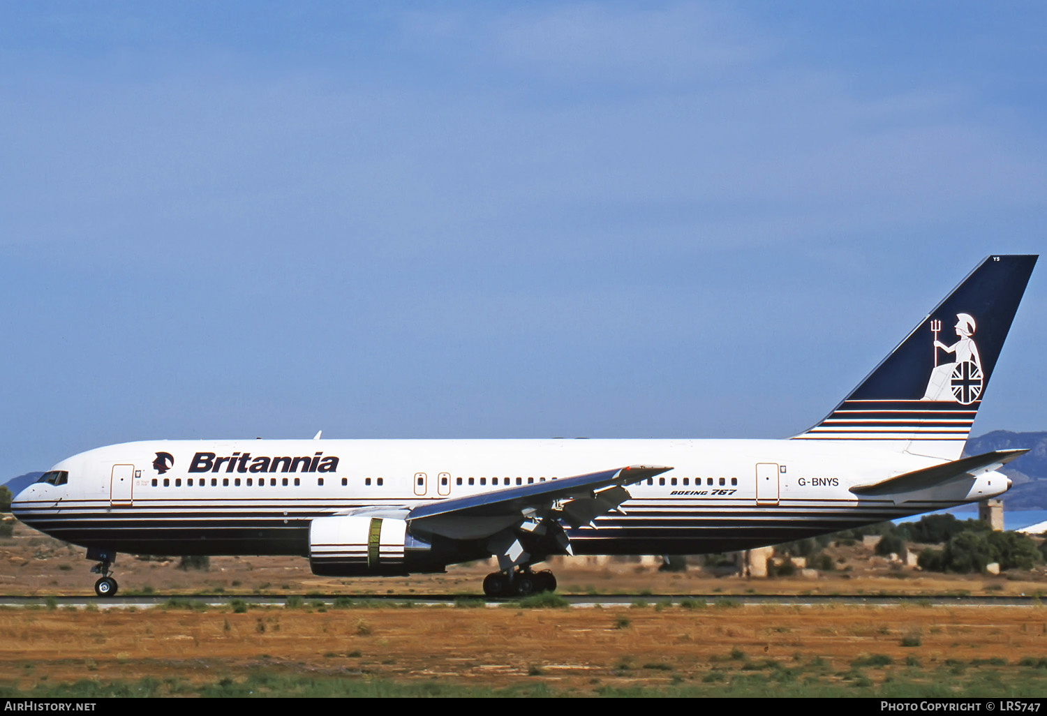 Aircraft Photo of G-BNYS | Boeing 767-204 | Britannia Airways | AirHistory.net #274488