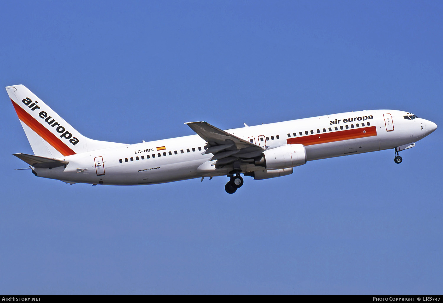 Aircraft Photo of EC-HBN | Boeing 737-85P | Air Europa | AirHistory.net #274494