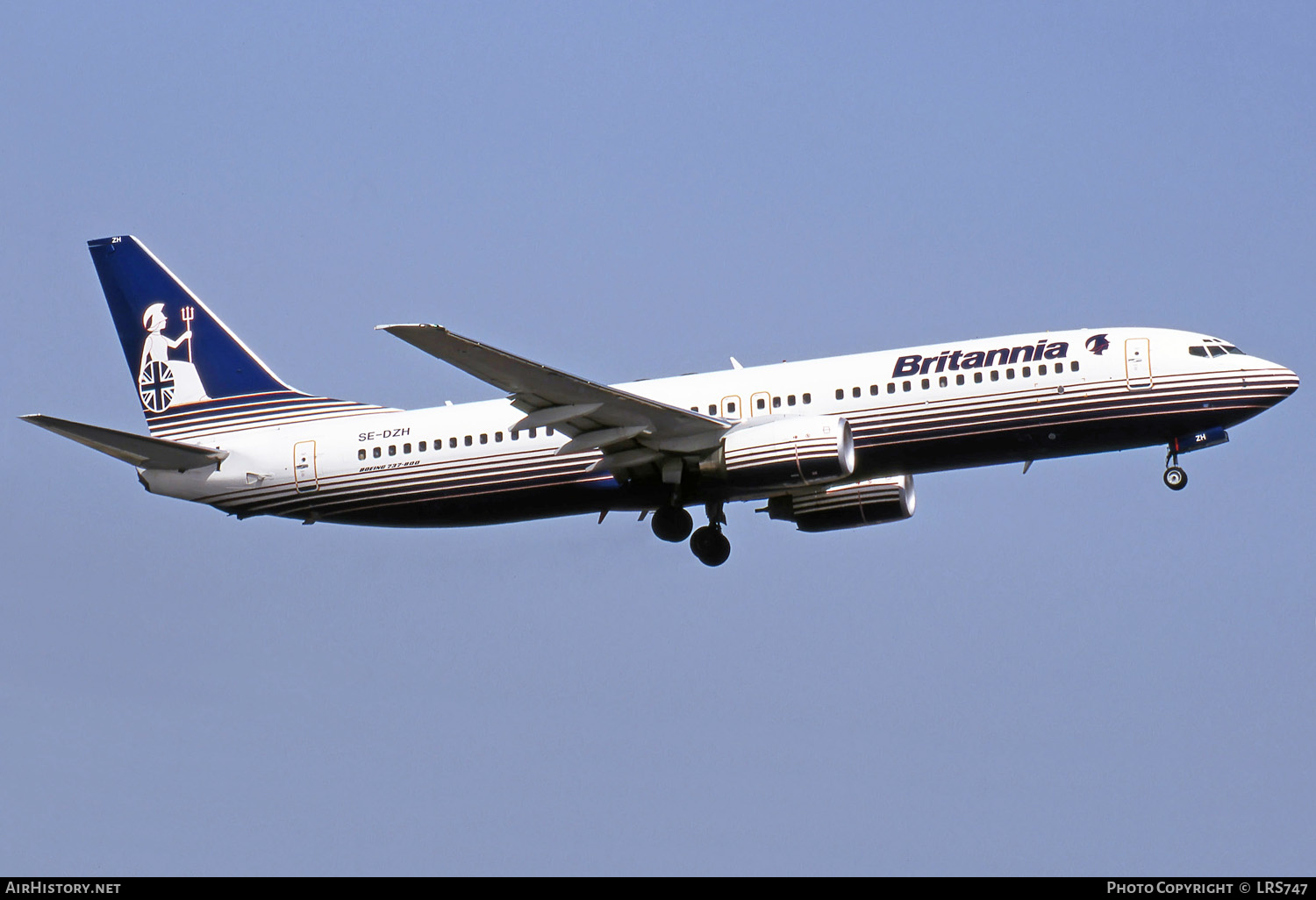 Aircraft Photo of SE-DZH | Boeing 737-804 | Britannia Nordic | AirHistory.net #274512