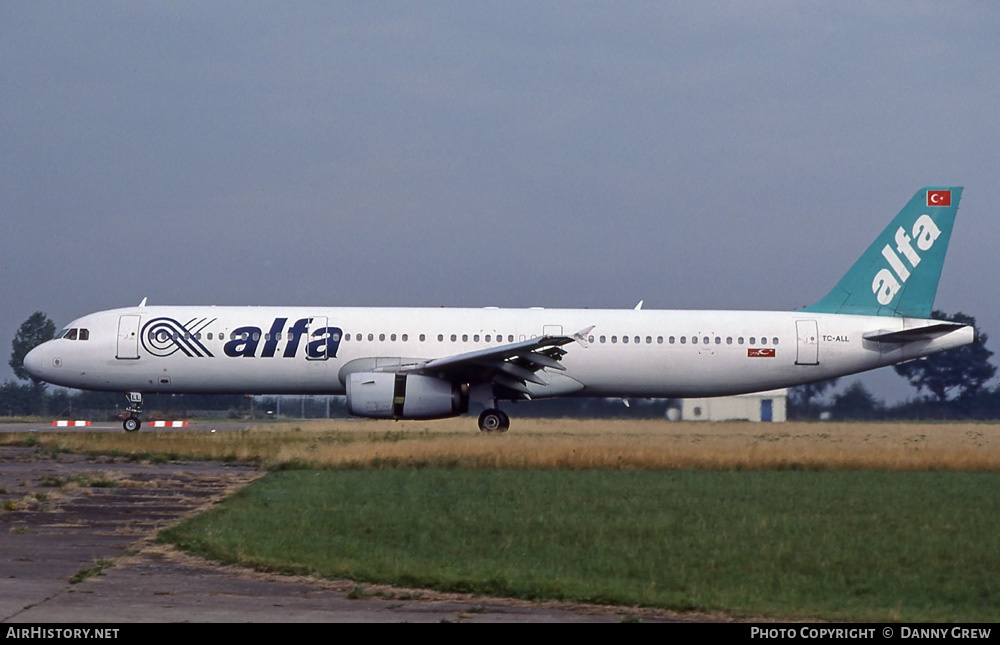 Aircraft Photo of TC-ALL | Airbus A321-131 | Air Alfa | AirHistory.net #274526