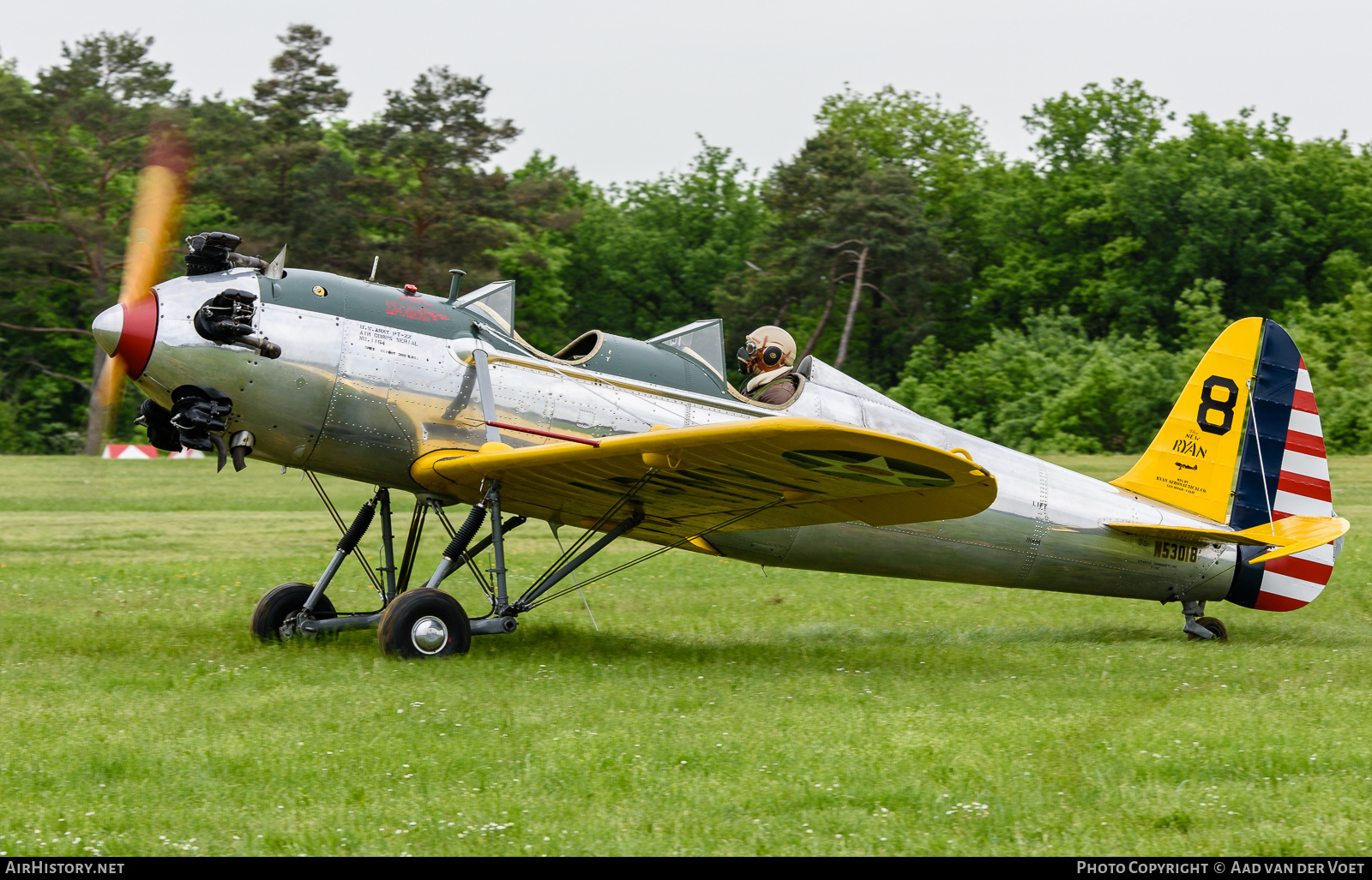 Aircraft Photo of N53018 | Ryan PT-22 Recruit (ST3KR) | USA - Air Force | AirHistory.net #274527