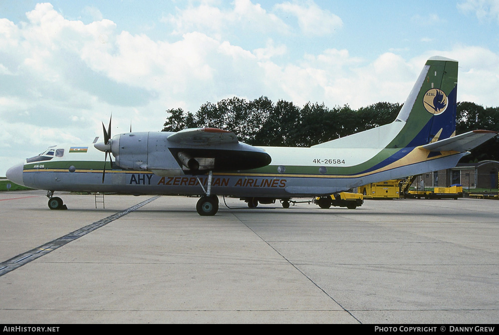 Aircraft Photo of 4K-26584 | Antonov An-26B | Azerbaijan Airlines - AZAL - AHY | AirHistory.net #274530