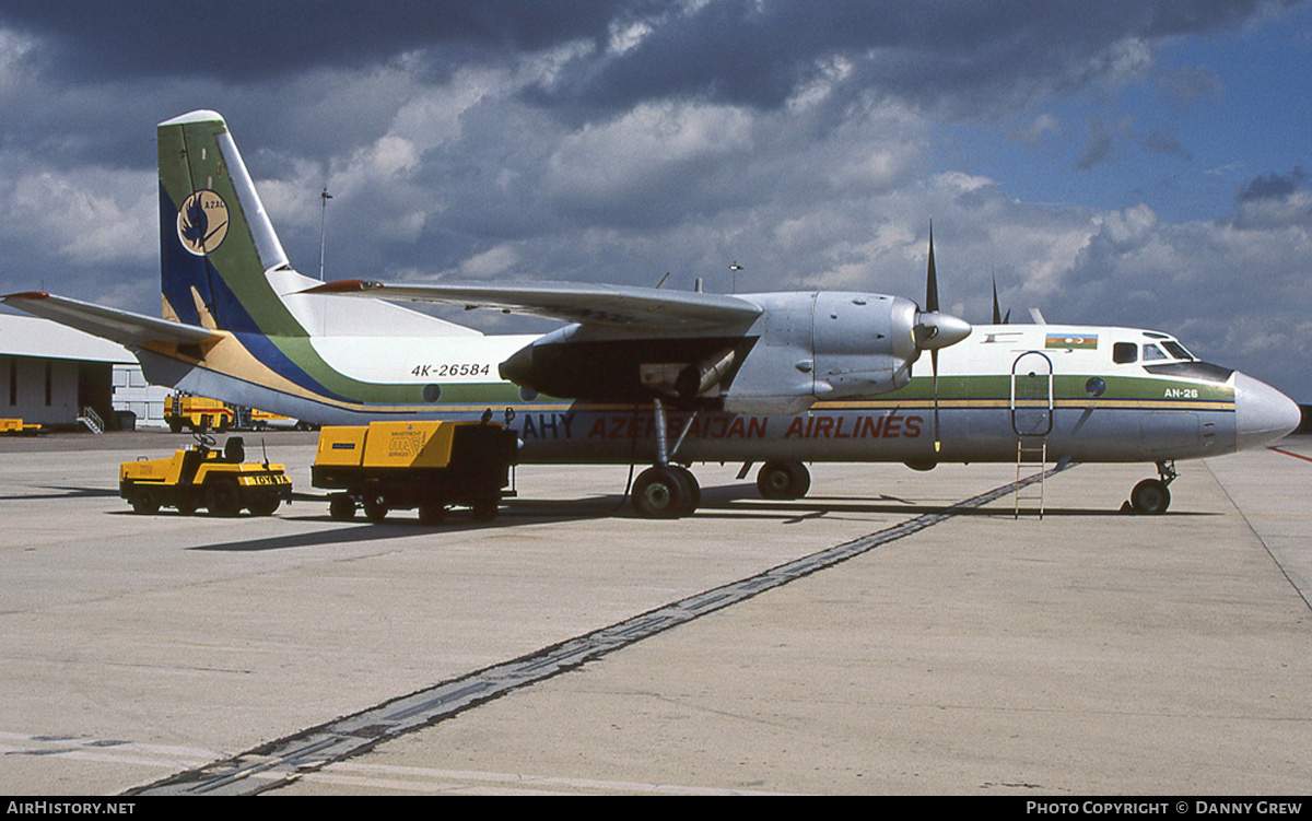 Aircraft Photo of 4K-26584 | Antonov An-26B | Azerbaijan Airlines - AZAL - AHY | AirHistory.net #274532