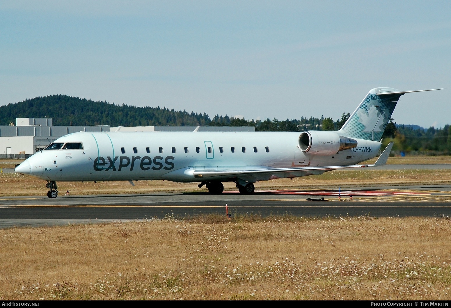 Aircraft Photo of C-FWRR | Canadair CRJ-100ER (CL-600-2B19) | Pivot Airlines | AirHistory.net #274534
