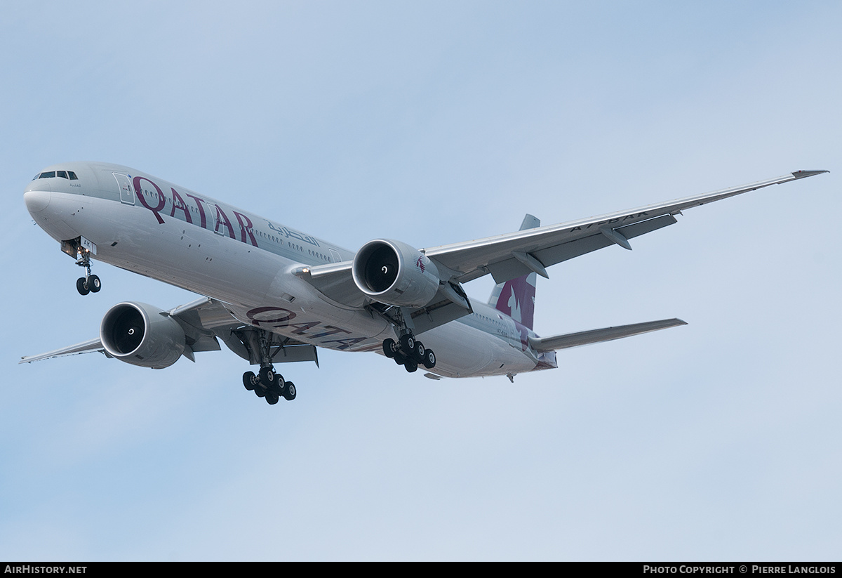 Aircraft Photo of A7-BAK | Boeing 777-3DZ/ER | Qatar Airways | AirHistory.net #274546