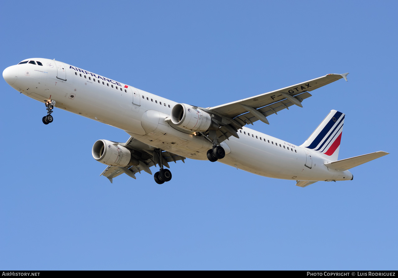 Aircraft Photo of F-GTAX | Airbus A321-211 | Air France | AirHistory.net #274556