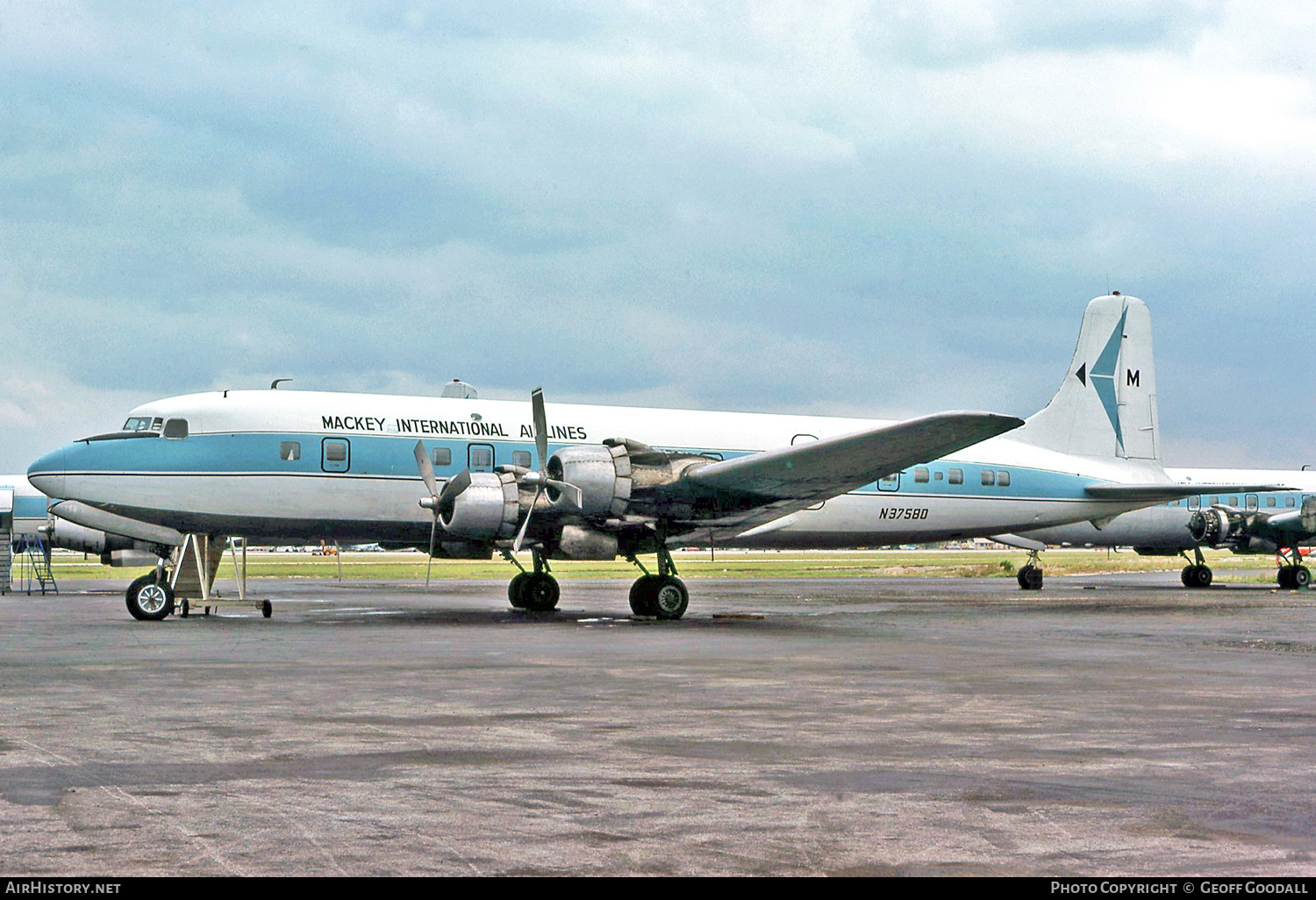 Aircraft Photo of N37580 | Douglas DC-6B | Mackey International Airlines | AirHistory.net #274558