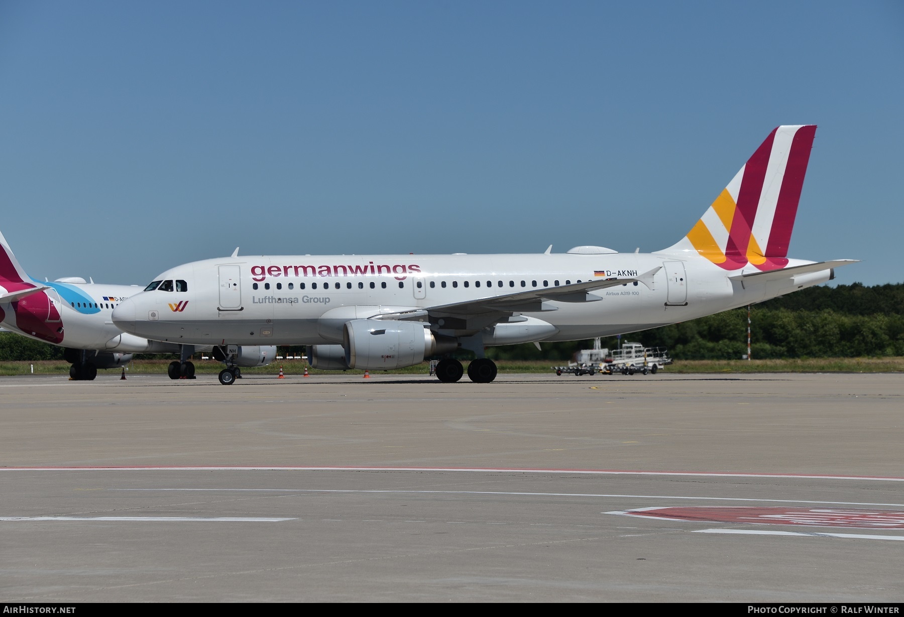 Aircraft Photo of D-AKNH | Airbus A319-112 | Germanwings | AirHistory.net #274589