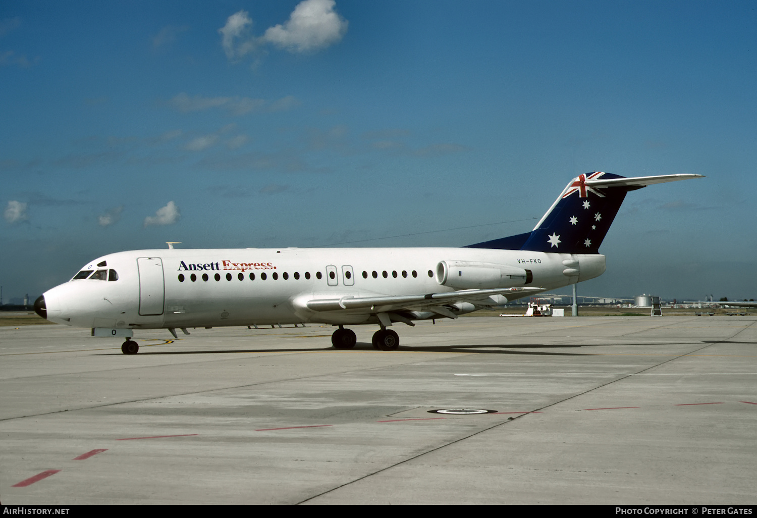 Aircraft Photo of VH-FKO | Fokker F28-4000 Fellowship | Ansett Express | AirHistory.net #274590