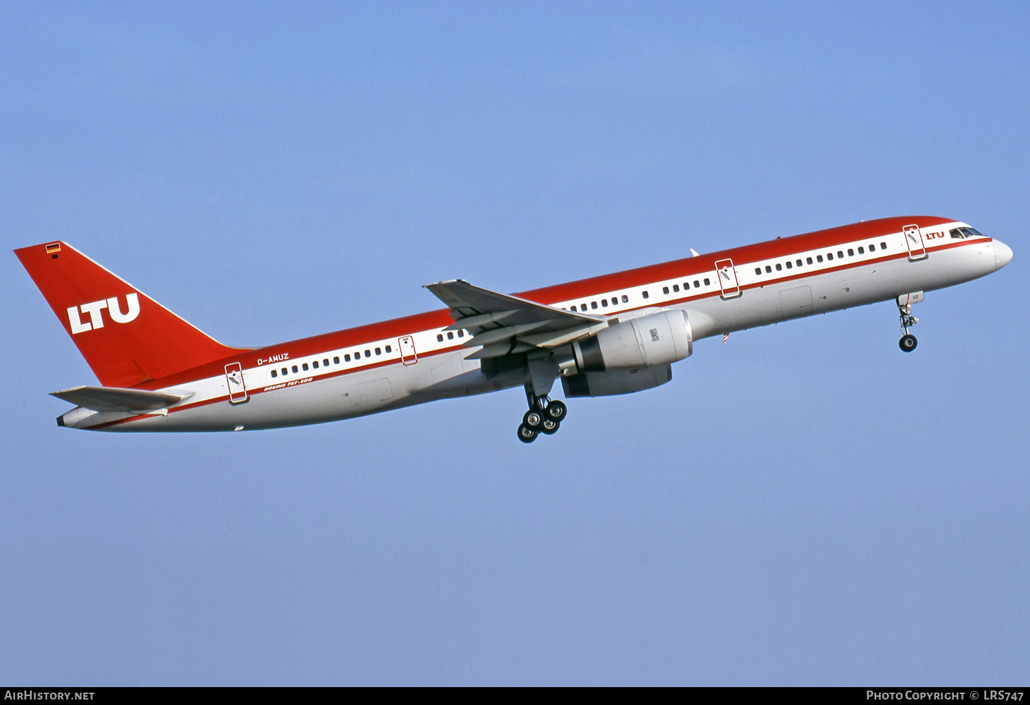 Aircraft Photo of D-AMUZ | Boeing 757-2G5 | LTU - Lufttransport-Unternehmen | AirHistory.net #274600