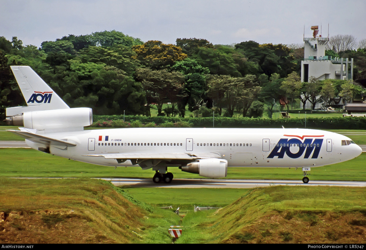 Aircraft Photo of F-GNEM | McDonnell Douglas DC-10-30 | AOM French Airlines | AirHistory.net #274605