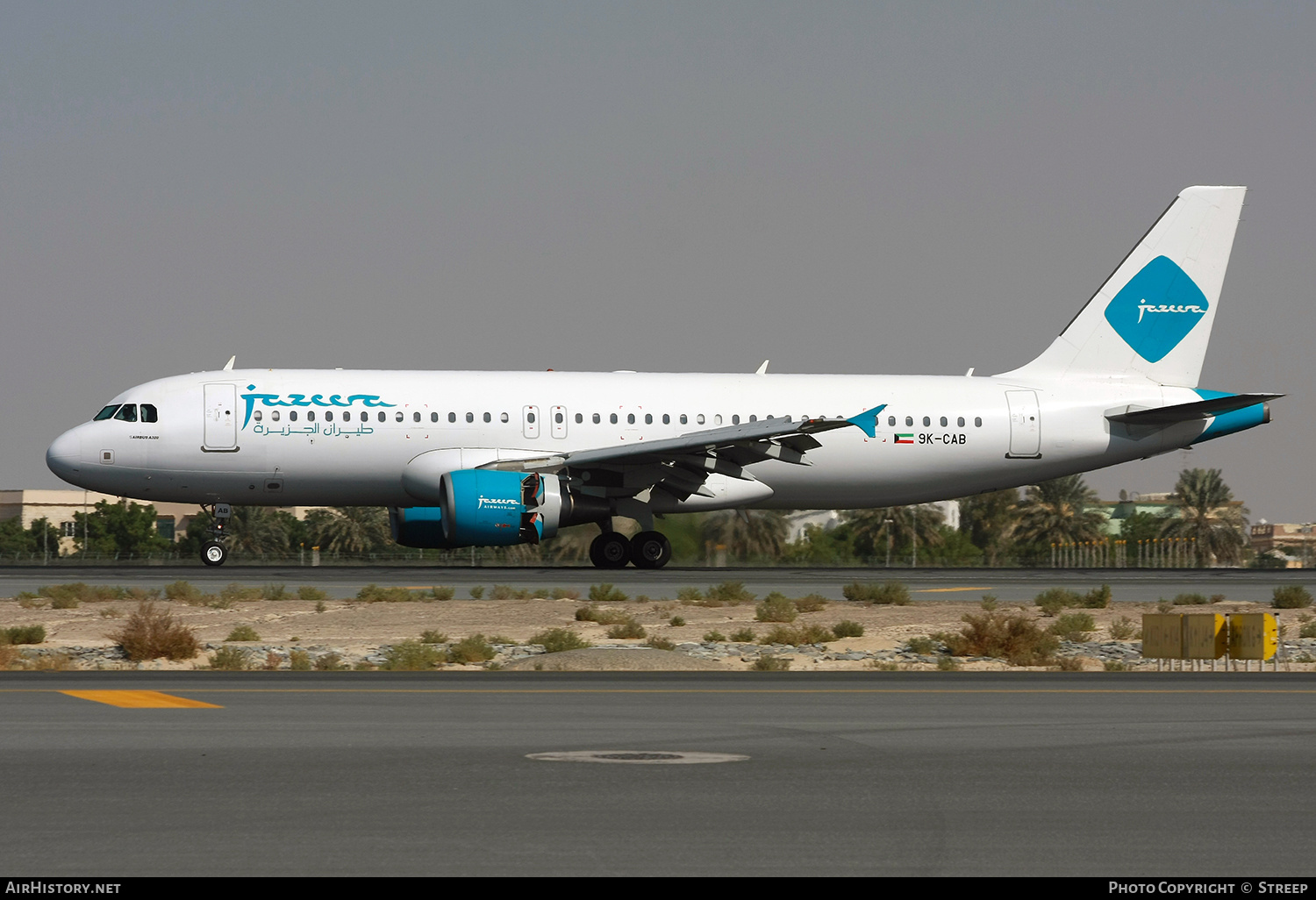 Aircraft Photo of 9K-CAB | Airbus A320-214 | Jazeera Airways | AirHistory.net #274628