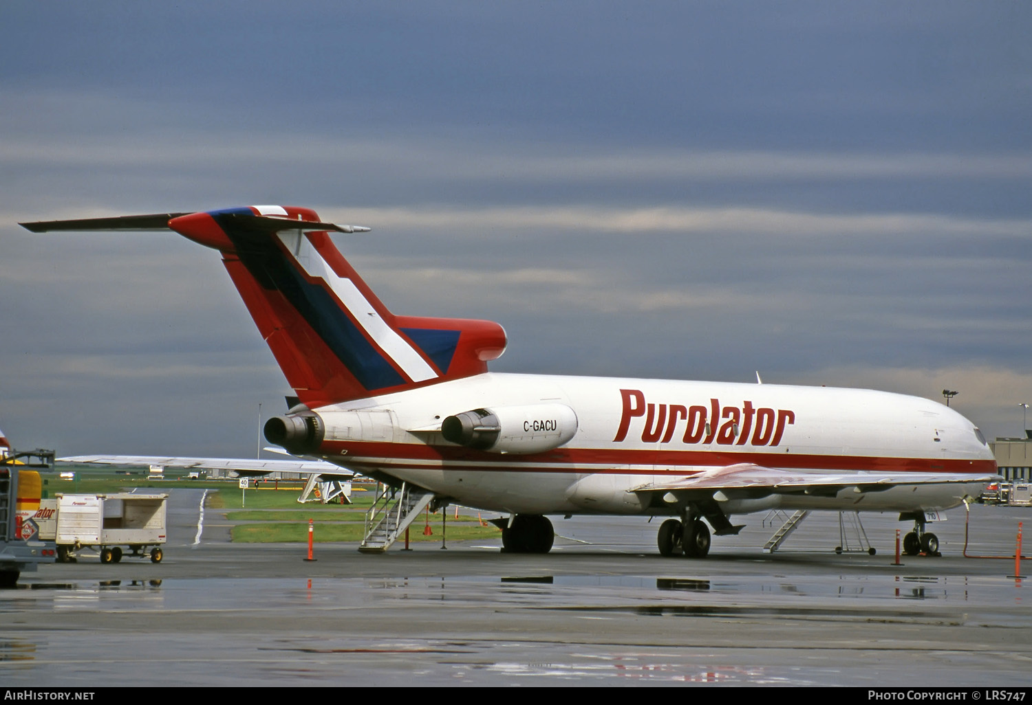Aircraft Photo of C-GACU | Boeing 727-225(F) | Purolator Courier | AirHistory.net #274629