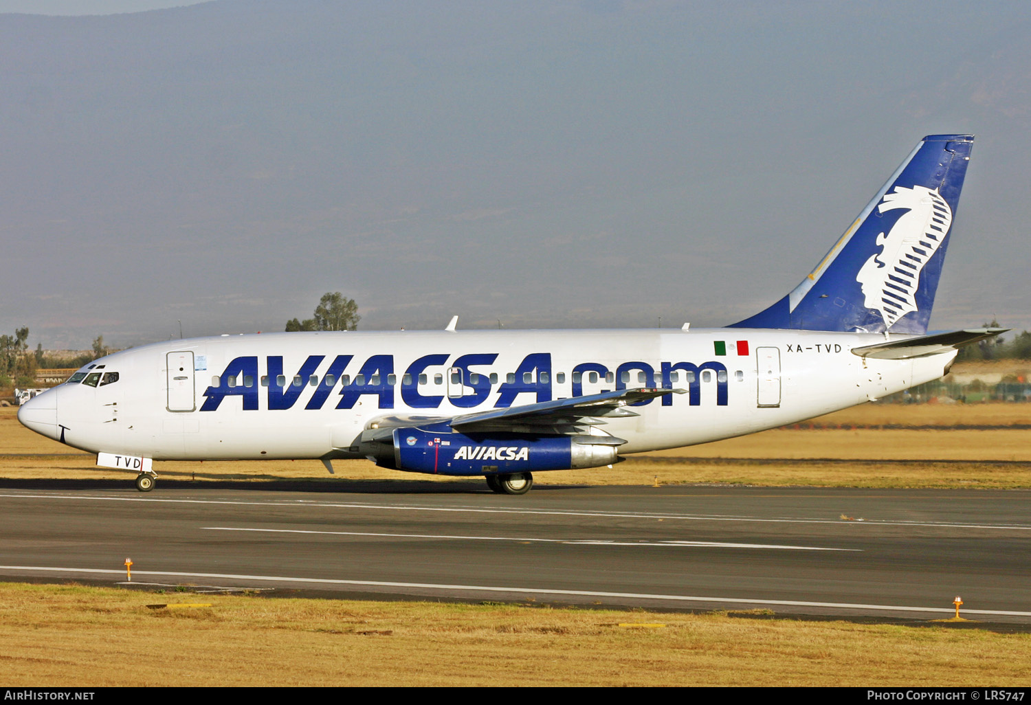 Aircraft Photo of XA-TVD | Boeing 737-201/Adv | Aviacsa - Aviación de Chiapas | AirHistory.net #274636