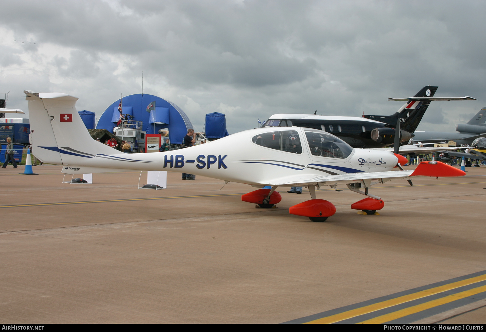 Aircraft Photo of HB-SPK | Diamond DA40 Diamond Star | AirHistory.net #274638