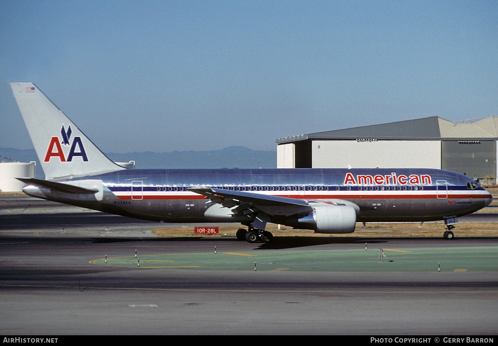 Aircraft Photo of N334AA | Boeing 767-223(ER) | American Airlines | AirHistory.net #274661