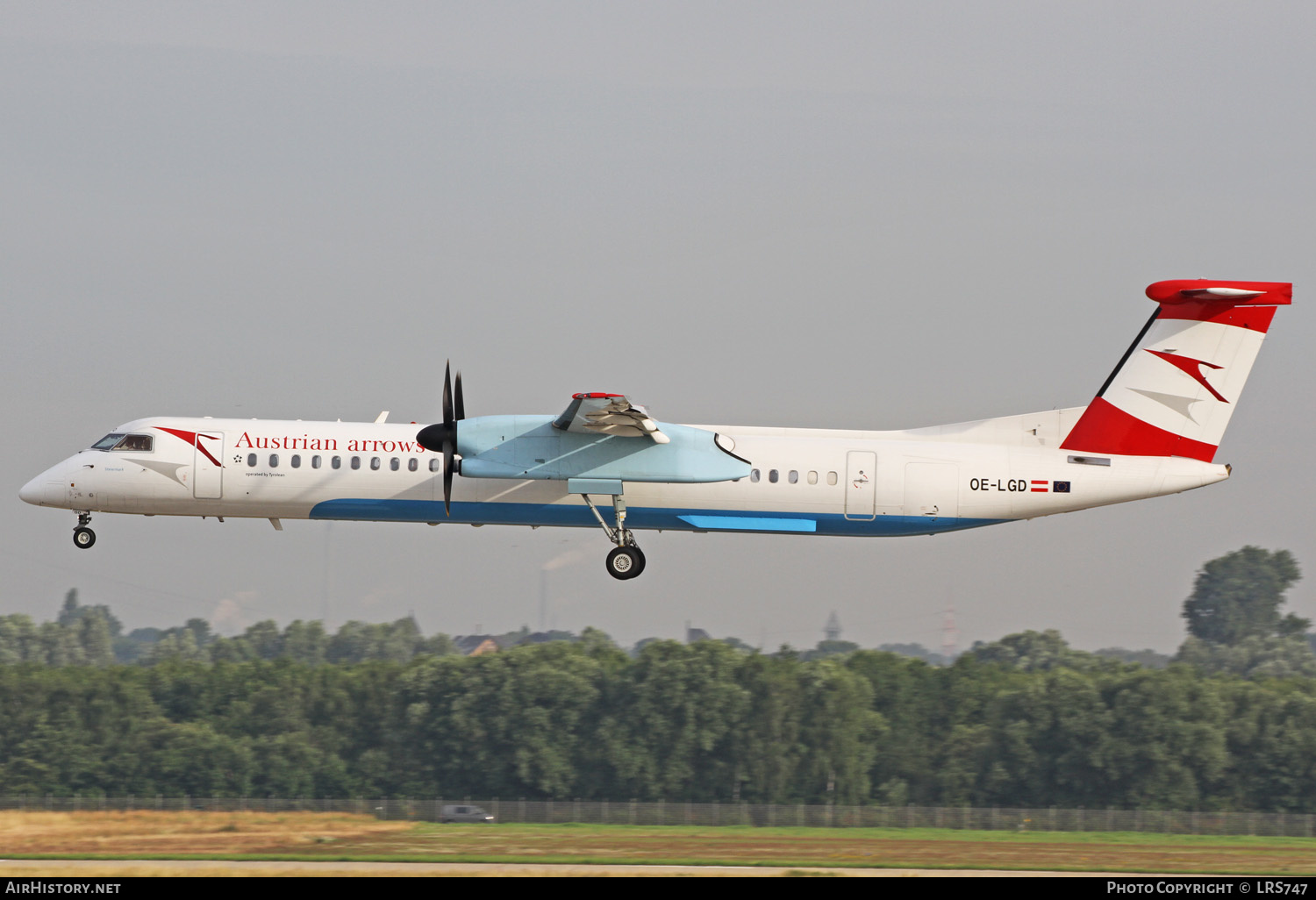 Aircraft Photo of OE-LGD | Bombardier DHC-8-402 Dash 8 | Austrian Arrows | AirHistory.net #274670