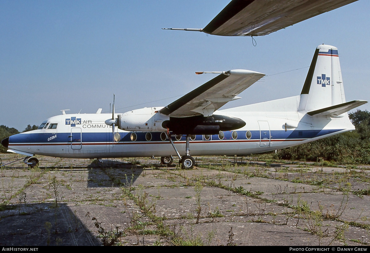 Aircraft Photo of F-WQIN | Fokker F27-600 Friendship | TMK Air Commuter | AirHistory.net #274675