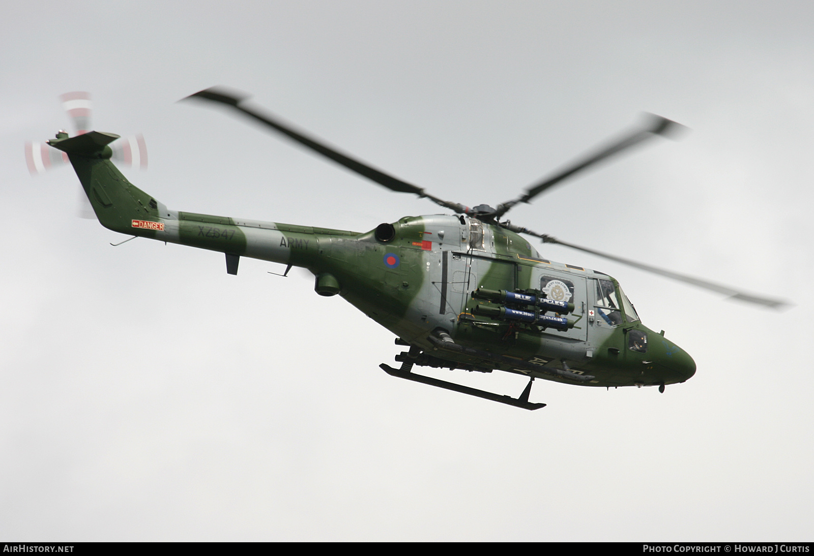 Aircraft Photo of XZ647 | Westland WG-13 Lynx AH7 | UK - Army | AirHistory.net #274685