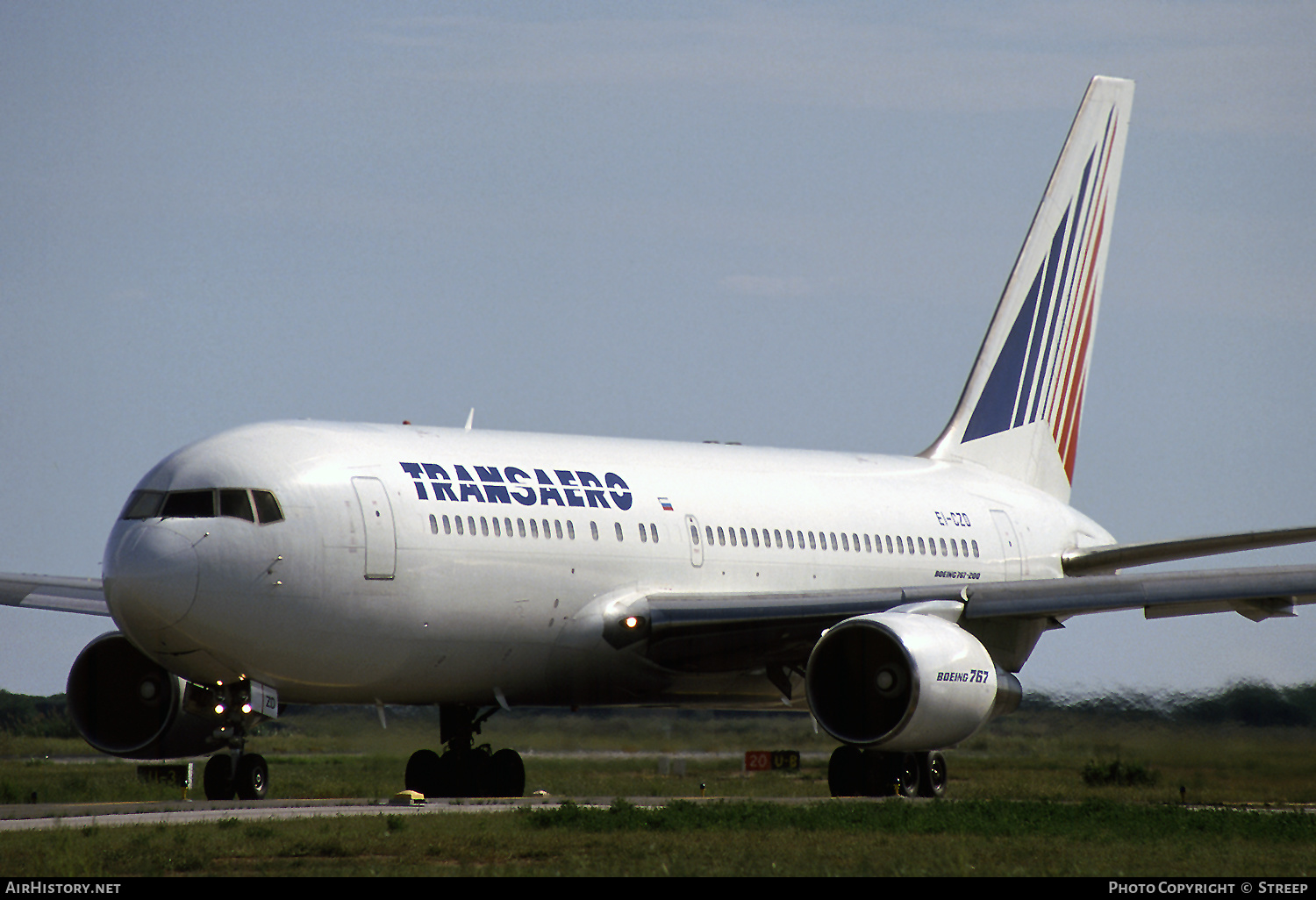 Aircraft Photo of EI-CZD | Boeing 767-216/ER | Transaero Airlines | AirHistory.net #274718