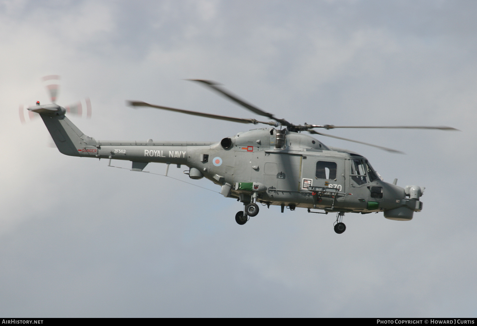 Aircraft Photo of ZF562 | Westland WG-13 Lynx HMA8 | UK - Navy | AirHistory.net #274719