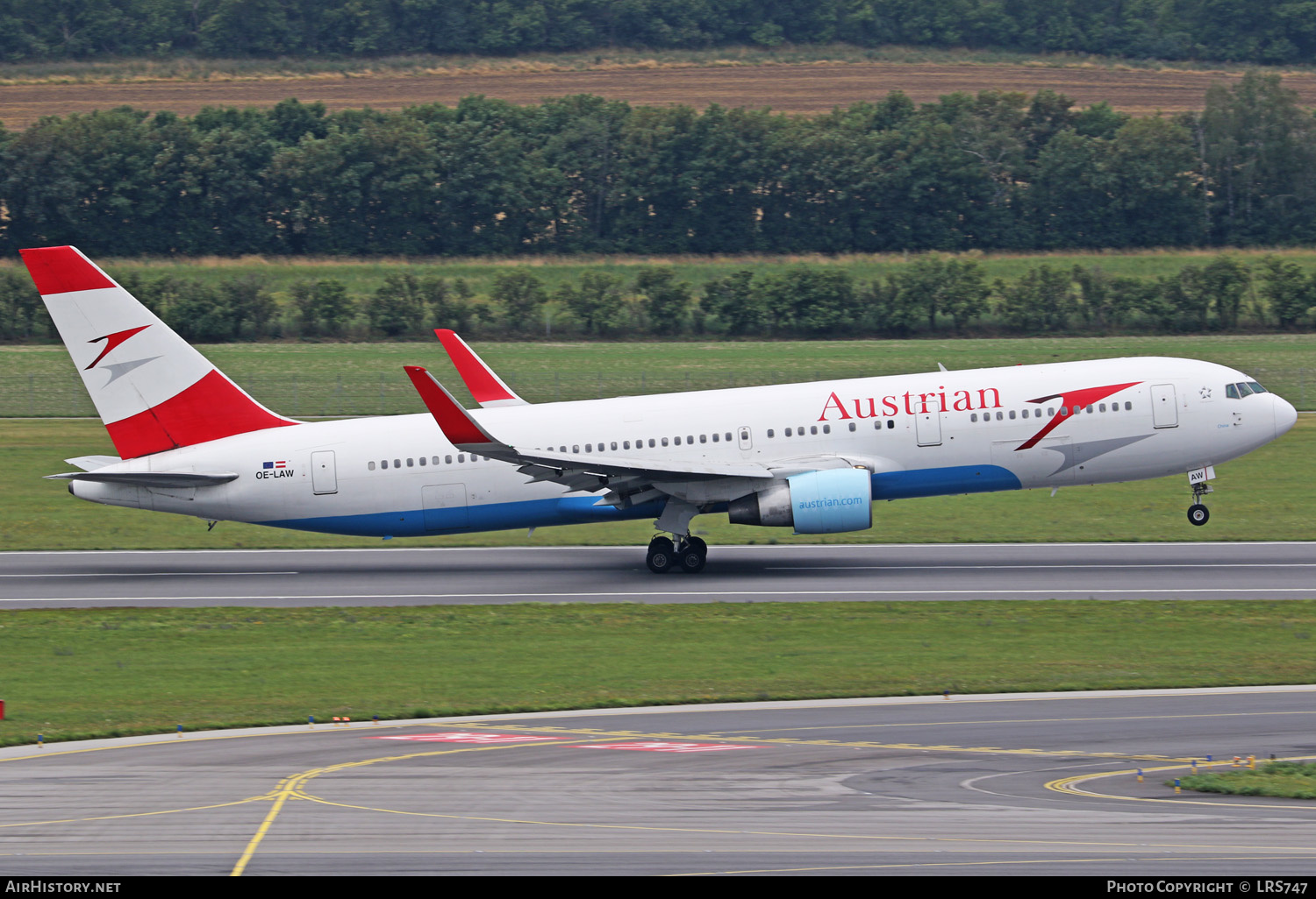 Aircraft Photo of OE-LAW | Boeing 767-3Z9/ER | Austrian Airlines | AirHistory.net #274721