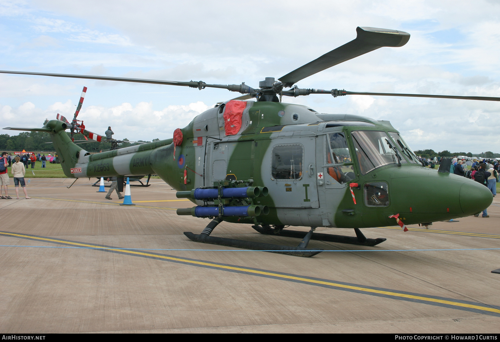 Aircraft Photo of XZ663 | Westland WG-13 Lynx AH7 | UK - Army | AirHistory.net #274725