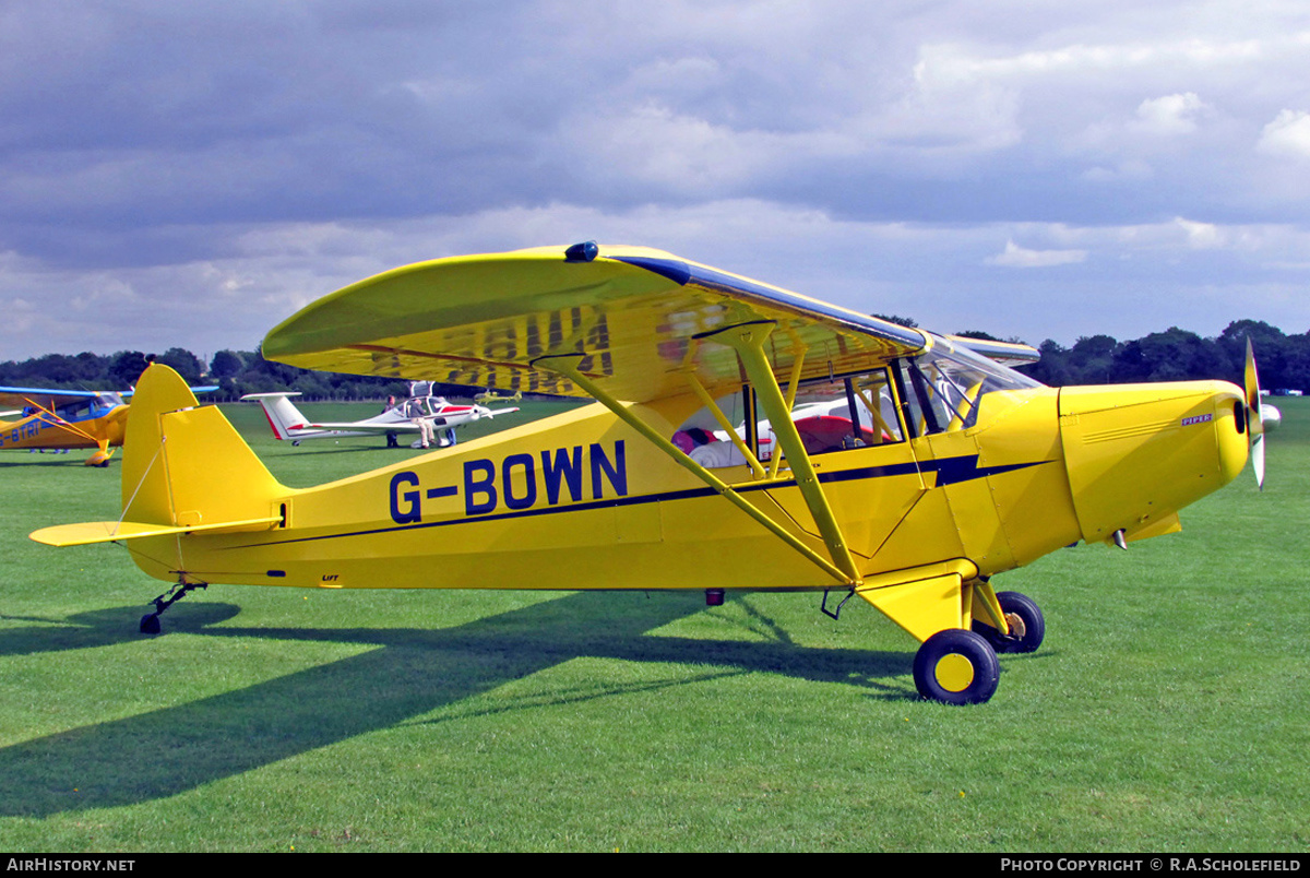 Aircraft Photo of G-BOWN | Piper PA-12 Super Cruiser | AirHistory.net #274728