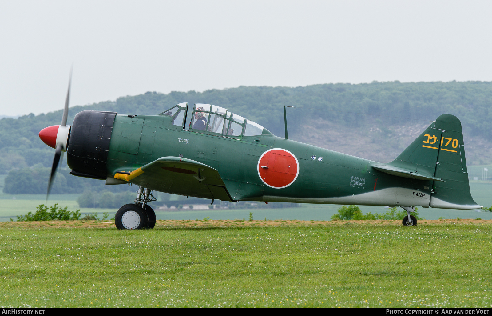 Aircraft Photo of F-AZZM / コウ-170 | North American T-6 / A6M Zero (mod) | Japan - Air Force | AirHistory.net #274744