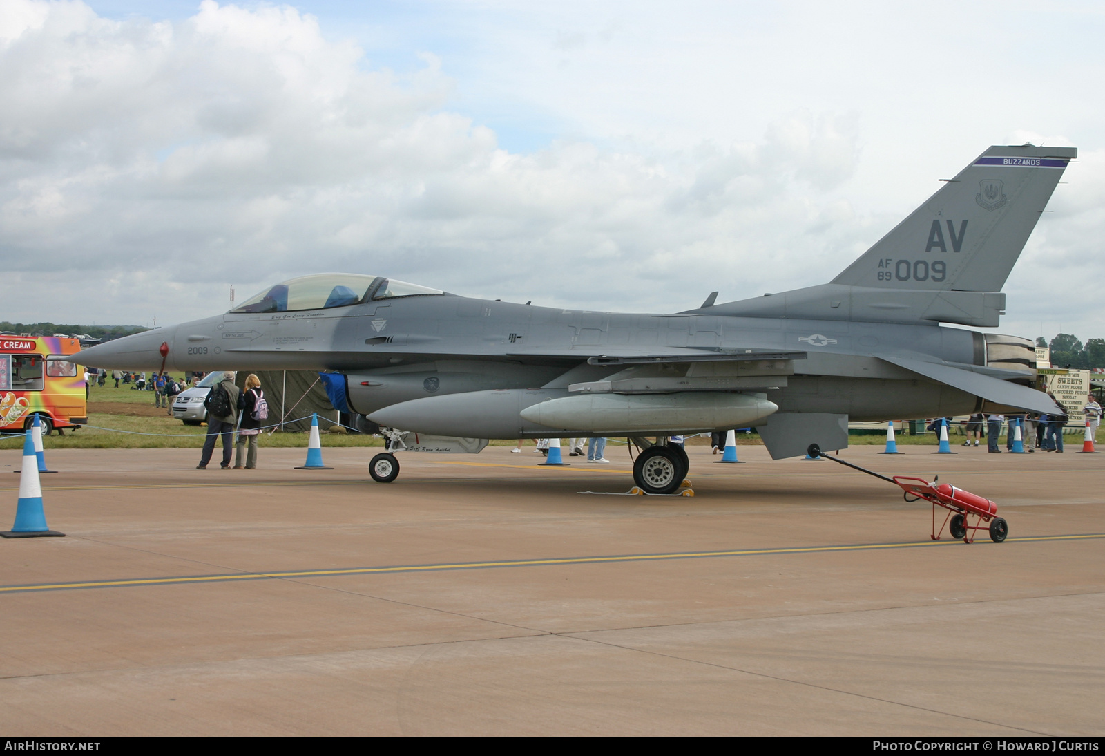 Aircraft Photo of 89-2009 / AF89-009 | General Dynamics F-16CG Fighting Falcon | USA - Air Force | AirHistory.net #274747