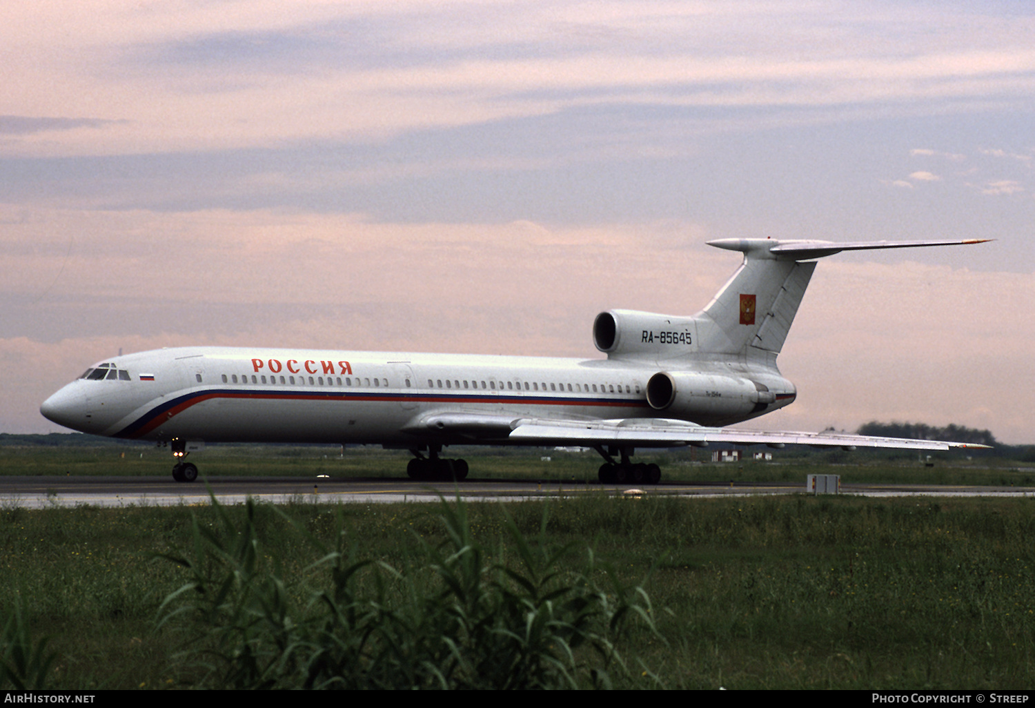 Aircraft Photo of RA-85645 | Tupolev Tu-154M | Rossiya - Special Flight Detachment | AirHistory.net #274748