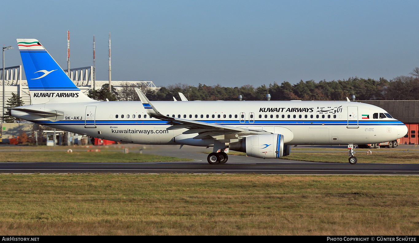 Aircraft Photo of 9K-AKJ | Airbus A320-214 | Kuwait Airways | AirHistory.net #274764