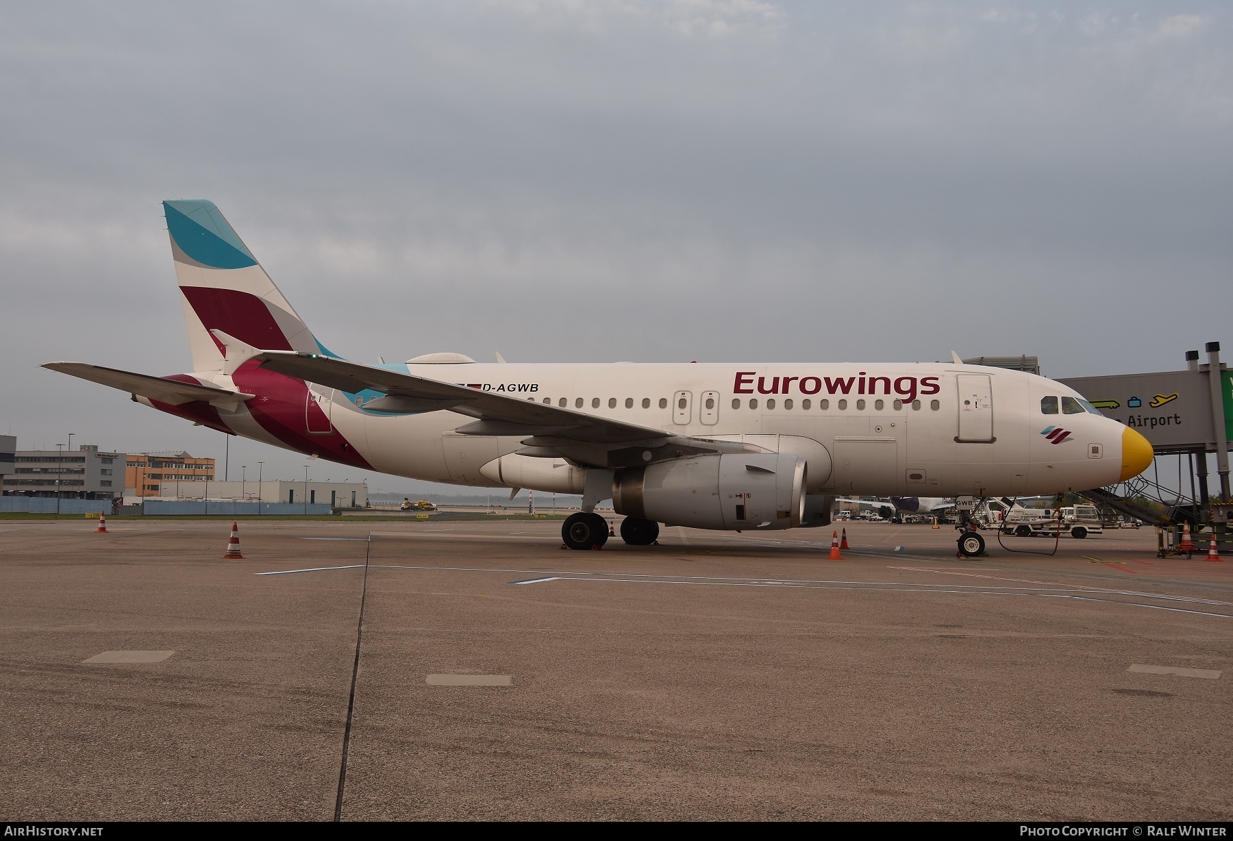 Aircraft Photo of D-AGWB | Airbus A319-132 | Eurowings | AirHistory.net #274772