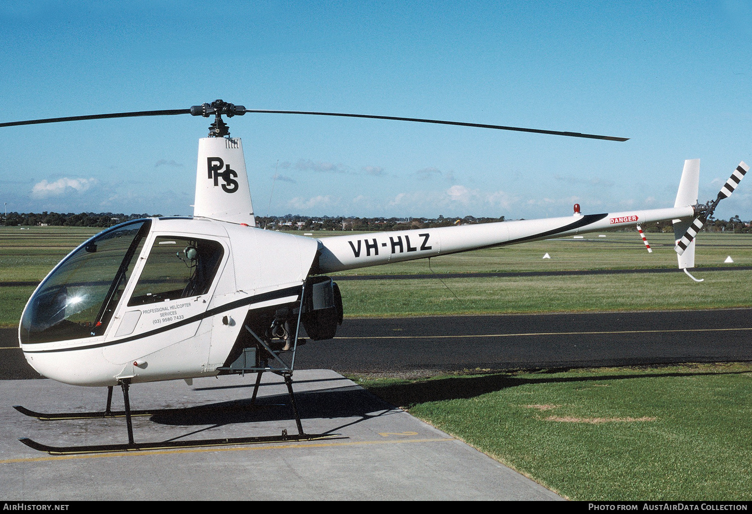 Aircraft Photo of VH-HLZ | Robinson R-22 Beta II | PHS - Professional Helicopter Services | AirHistory.net #274776