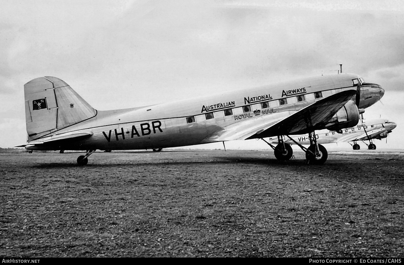 Aircraft Photo of VH-ABR | Douglas DC-3-G202A | Australian National Airways - ANA | AirHistory.net #274780