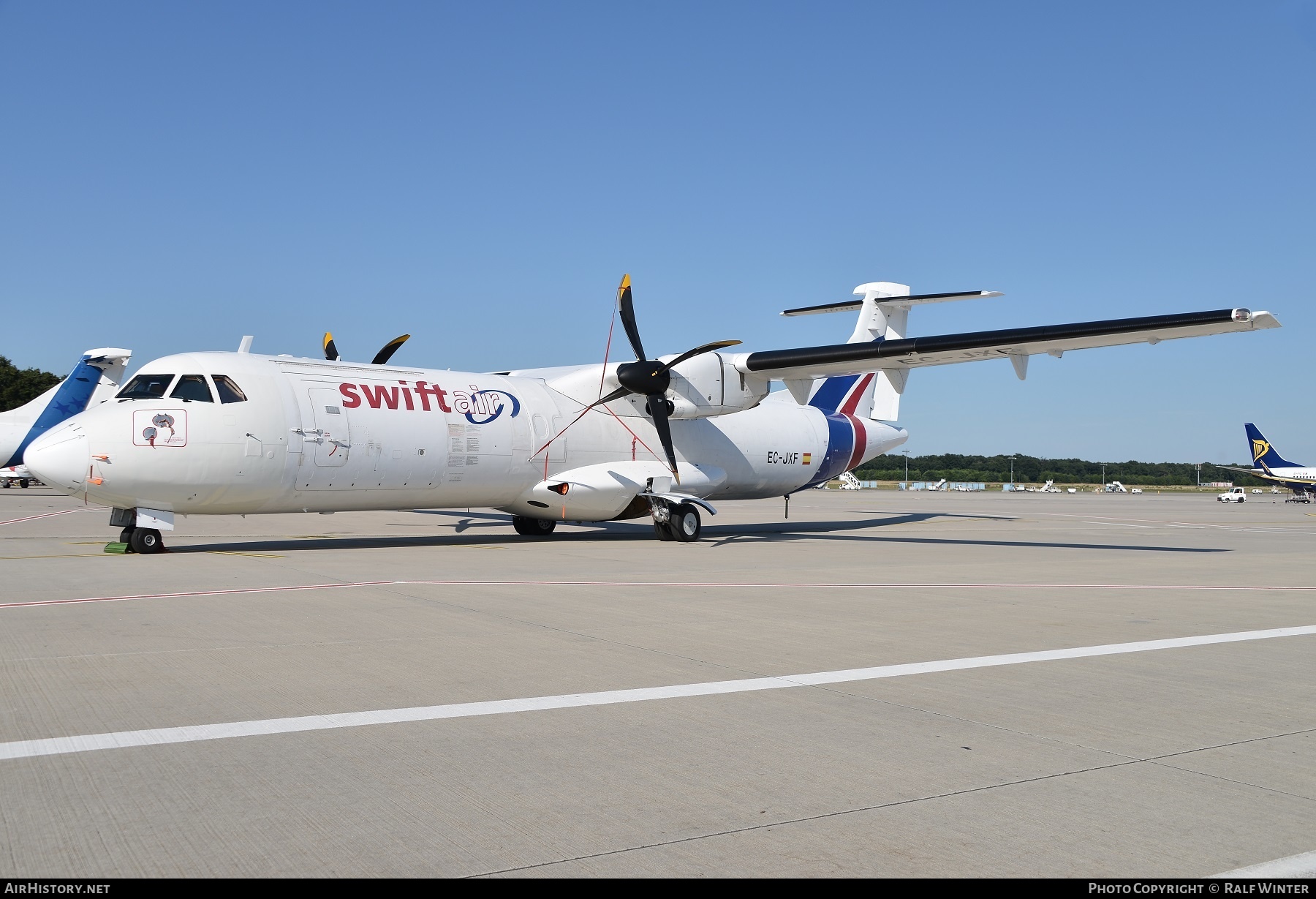 Aircraft Photo of EC-JXF | ATR ATR-72-201/F | Swiftair | AirHistory.net #274791