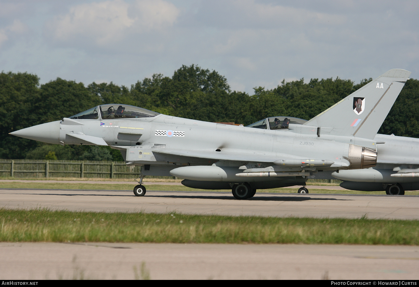 Aircraft Photo of ZJ930 | Eurofighter EF-2000 Typhoon FGR4 | UK - Air Force | AirHistory.net #274804