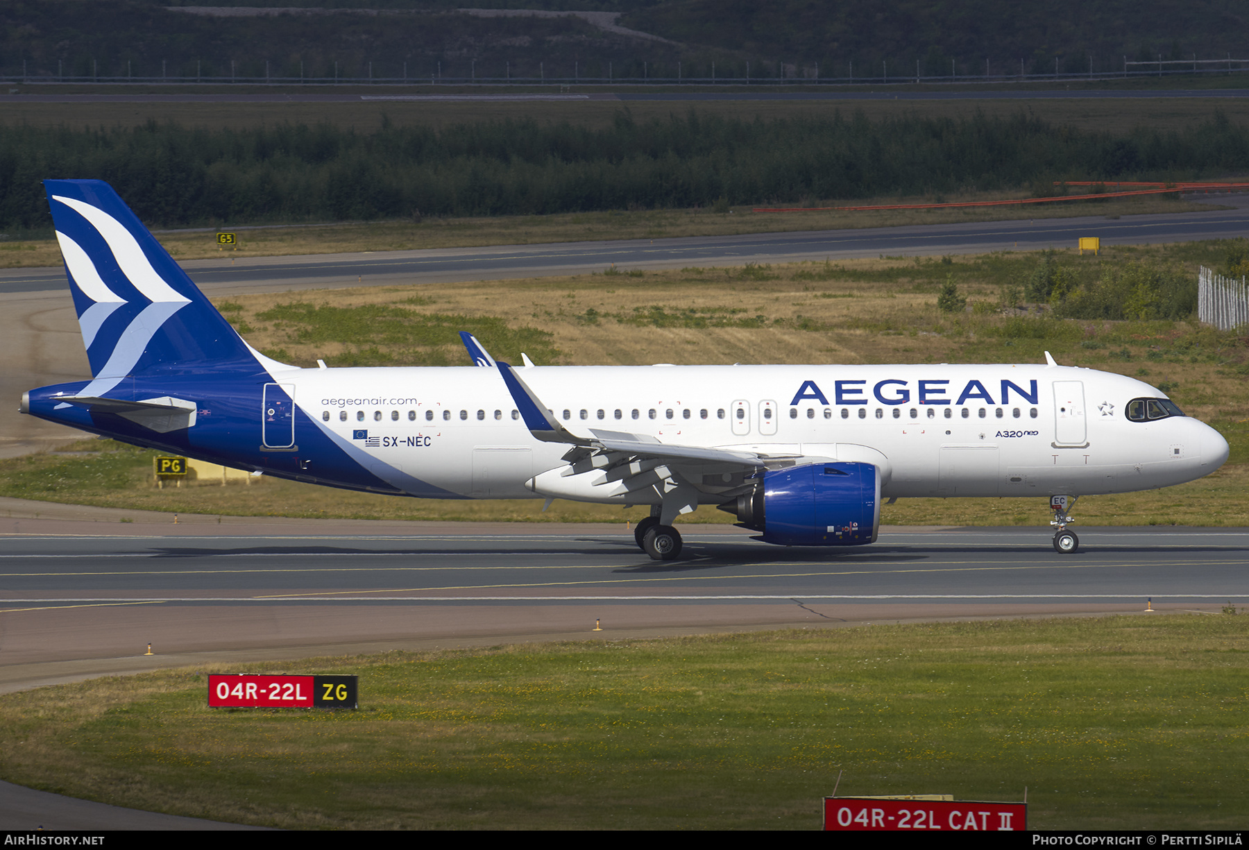Aircraft Photo of SX-NEC | Airbus A320-271N | Aegean Airlines | AirHistory.net #274810