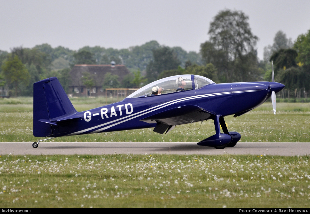 Aircraft Photo of G-RATD | Van's RV-8 | AirHistory.net #274821