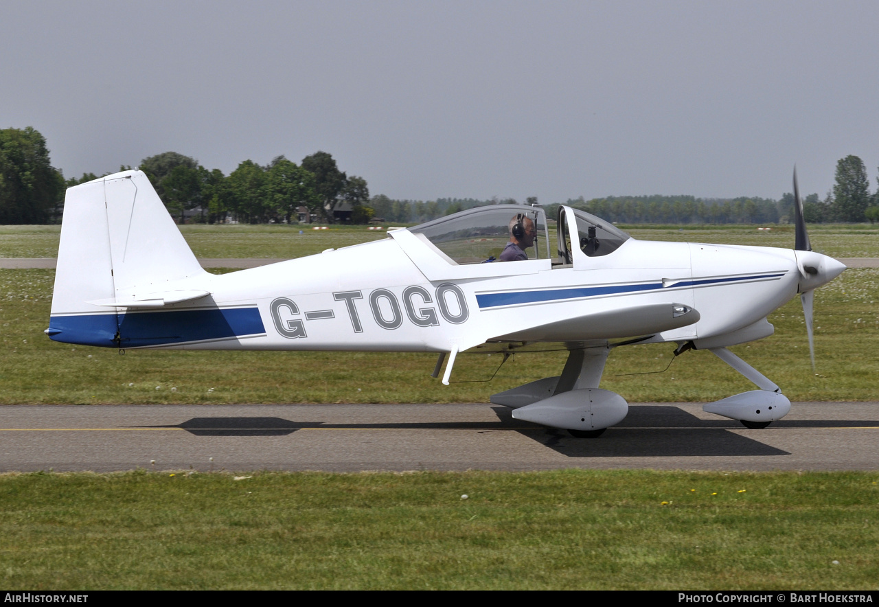 Aircraft Photo of G-TOGO | Van's RV-6A | AirHistory.net #274825