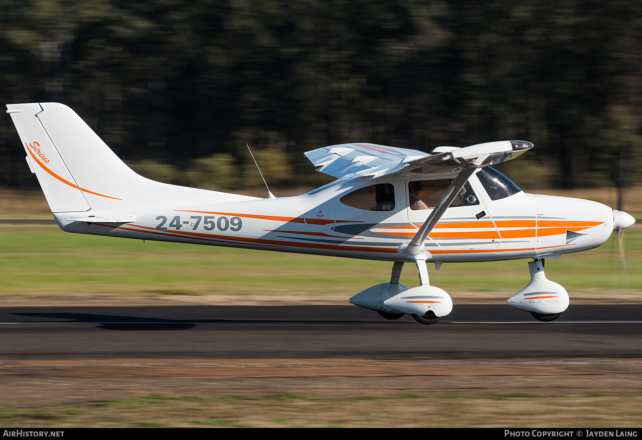 Aircraft Photo of 24-7509 | TL Ultralight TL-3000 Sirius | AirHistory.net #274826