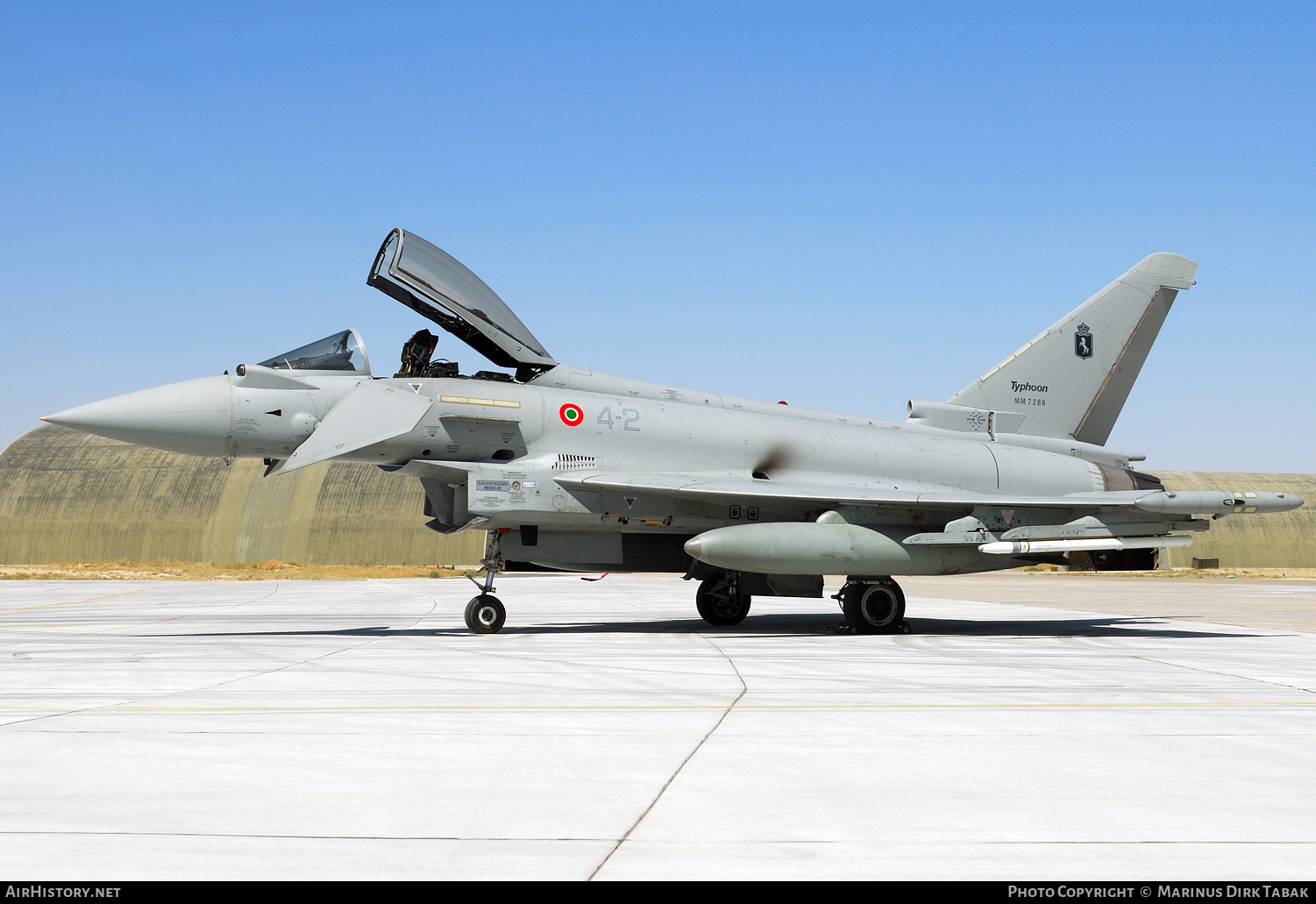 Aircraft Photo of MM7286 | Eurofighter F-2000A Typhoon | Italy - Air Force | AirHistory.net #274836